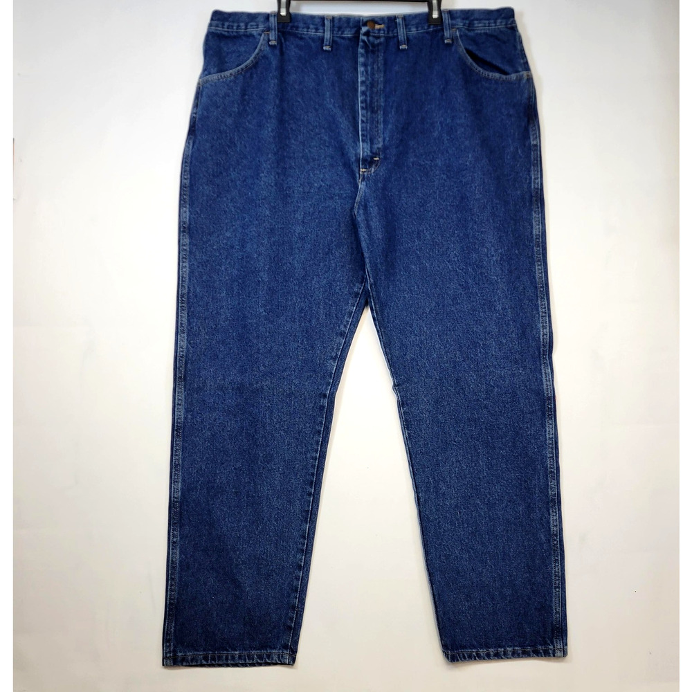Vintage 90s‎ Maverick Jeans Mens 48x32 Blue Medium Wash Relaxed Fit Straight Leg